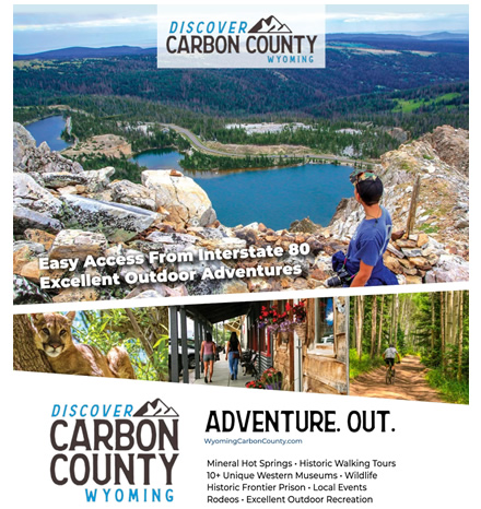 Carbon County WY Visitors Guide Cover