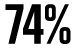 74%