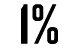 1%