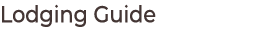 Lodging Guide