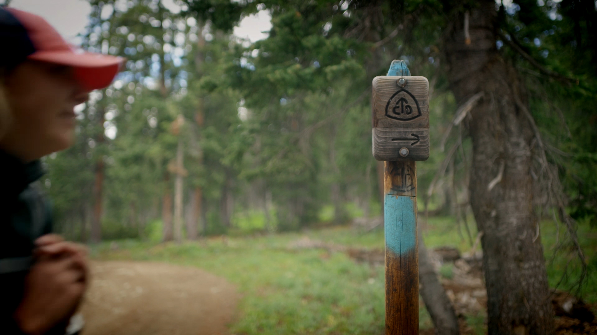 Continental Divide Trail in Wyoming